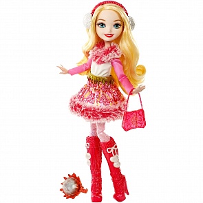 Кукла из серии Ever After High Заколдованная зима - Эппл Вайт (Mattel, DPG88-DPP79)